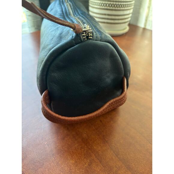 Pre-owned Garrett Leather Toiletry bag (dark blue) - Picture 8 of 9